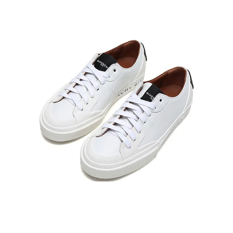 GIVENCHY Low Top Stylish Skateboarding Shoes Women's White-2