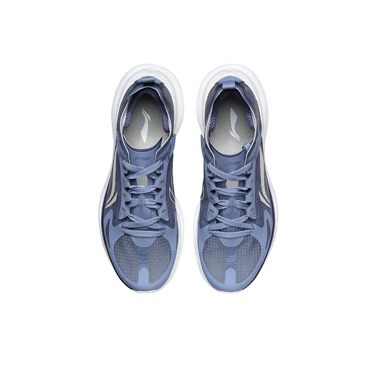 LiNing Cushioning Support Low Top Running Shoes Unisex Starry Blue-3