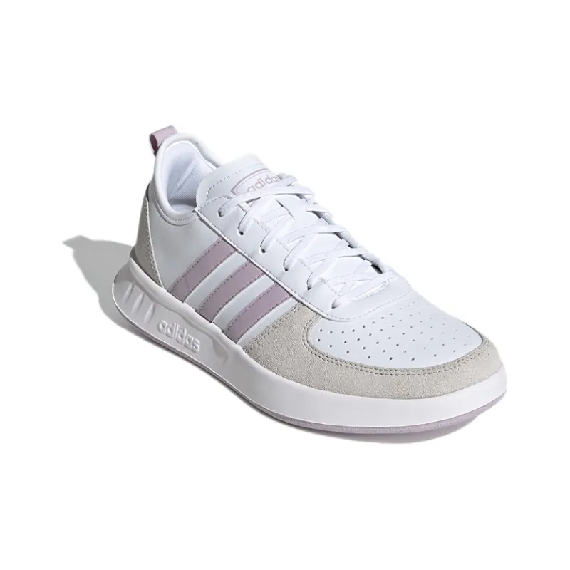 Adidas Court 80s 'White Gray Purple' Women's-2