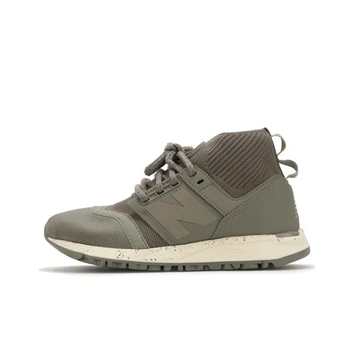 New Balance 247 Mid Olive Ivory Off White Women's