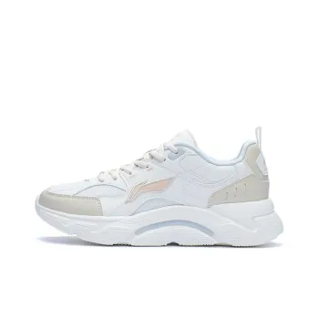 LiNing Li Ning Running Collection Low Top Running Shoes Women's White