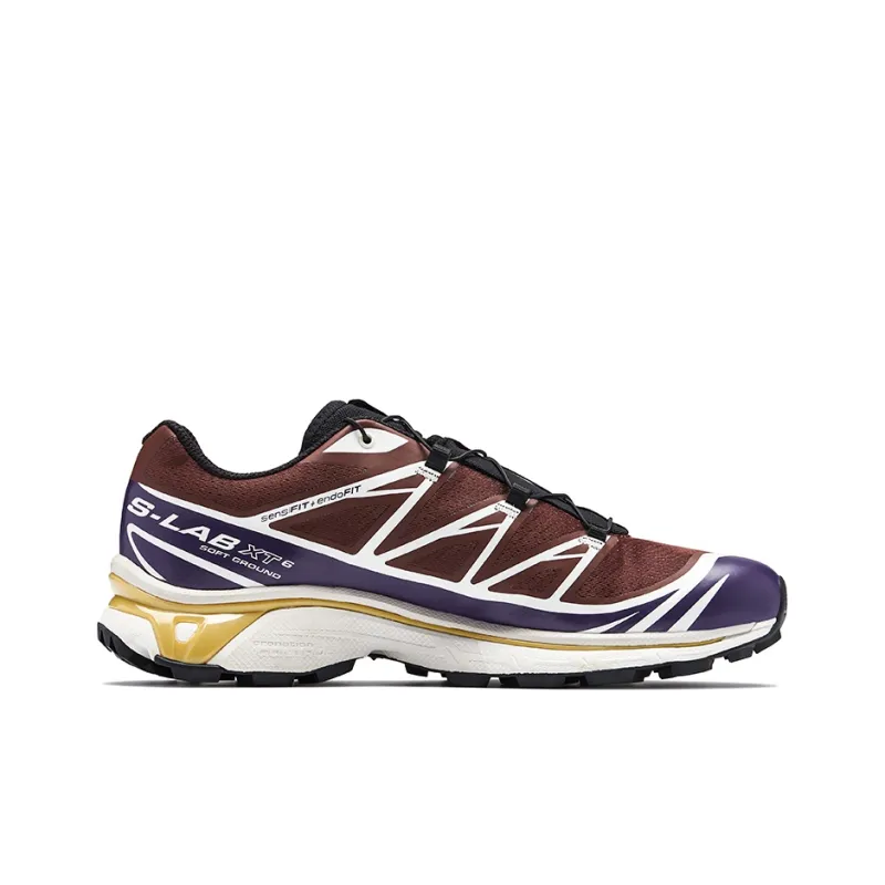 SALOMON XT 6 Outdoor Shoes Unisex Low Top Chocolate-3