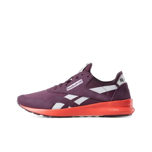 Reebok Classic Nylon Running Shoes Women's Low-Top Grape Purple