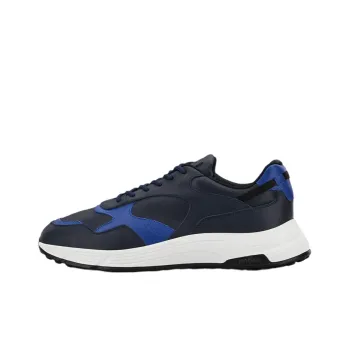 HOGAN Hyperlight Casual Shoes Men Low Top Blue/Black