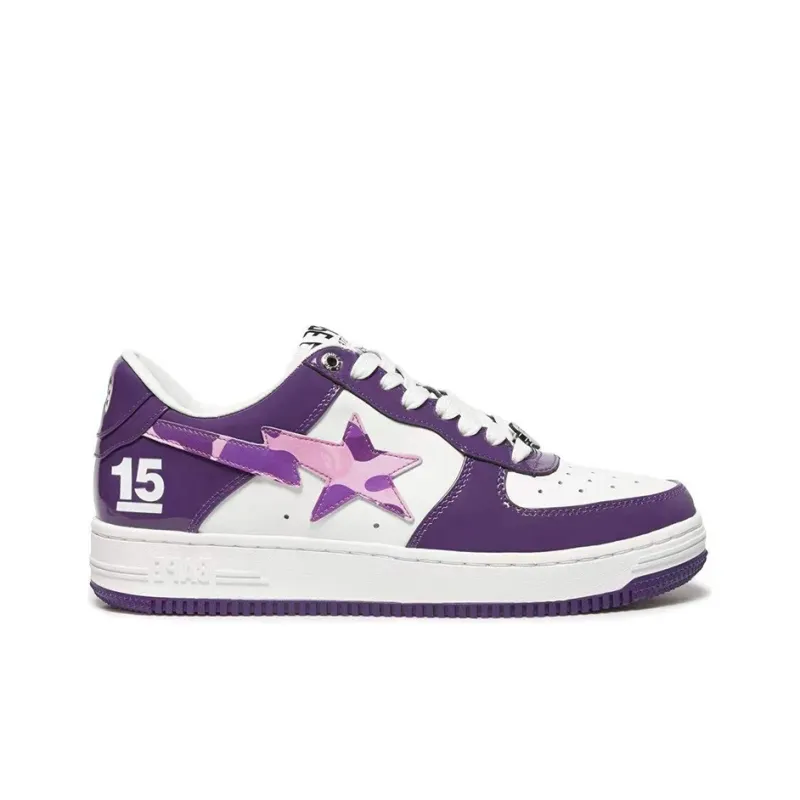 A BATHING APE Bape Sta Taipei 15 Anniversary 'Purple White'-1