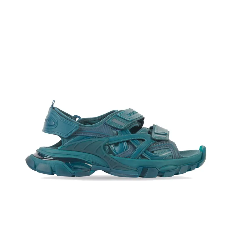 Balenciaga Track Sandal 'Clearsole - Dark Green'-1