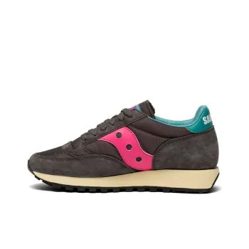 saucony Jazz 81 Dark Grey Pink Women's
