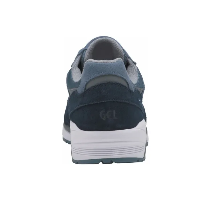 Asics Gel Lique Anti Slip Wear Resistant Low Top Running Shoes Men's Blue Gray-4