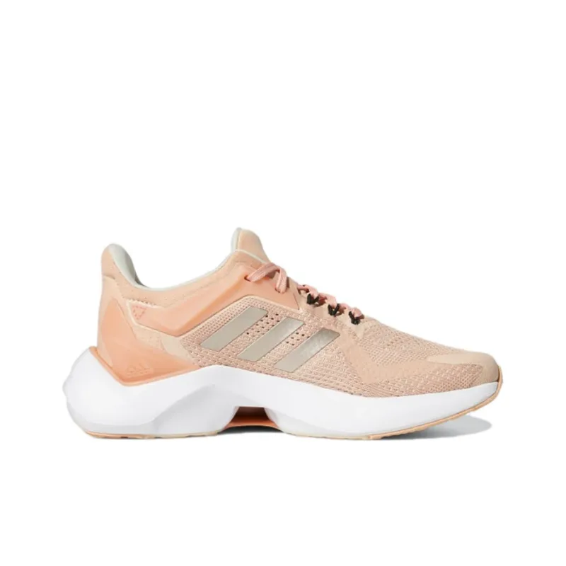 Adidas Alphatorsion 2.0 Wear-Resistant Low-Top Running Shoes Women's Orange Pink-1