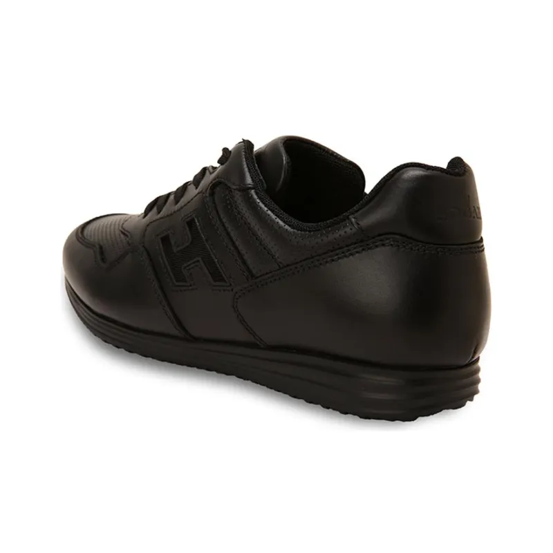 HOGAN Olympia Cushioning Low-Top Casual Shoes Men's Black-4