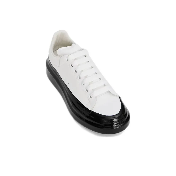 Alexander McQueen Oversized Sneakers 'White Black Sole'-2