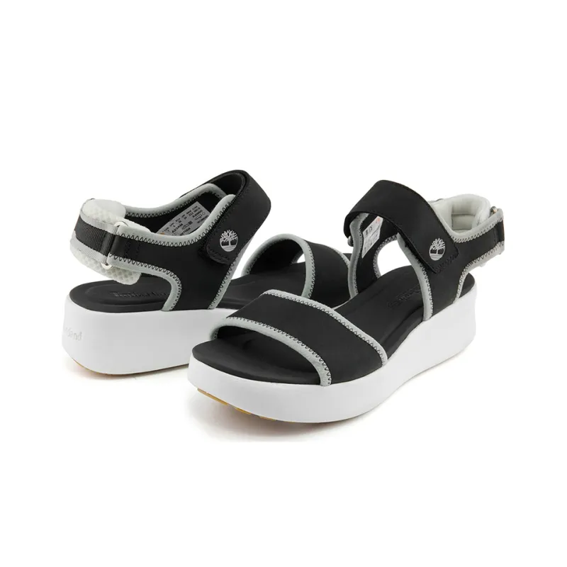 Timberland Los Angeles Wind Casual Black Sandals Women's-4