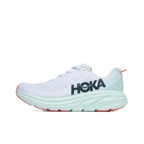 HOKA ONE ONE Rincon 3 Running Shoes Women's Low-Top White/Green