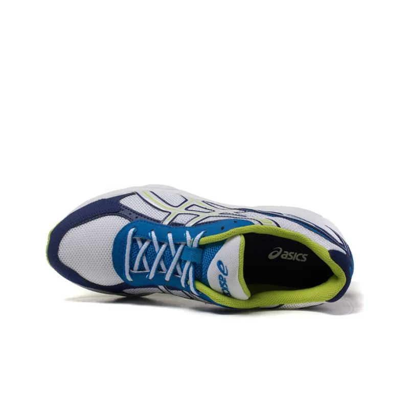 Asics Maverick 2 Sport Shoes White/Blue/Yellow-1