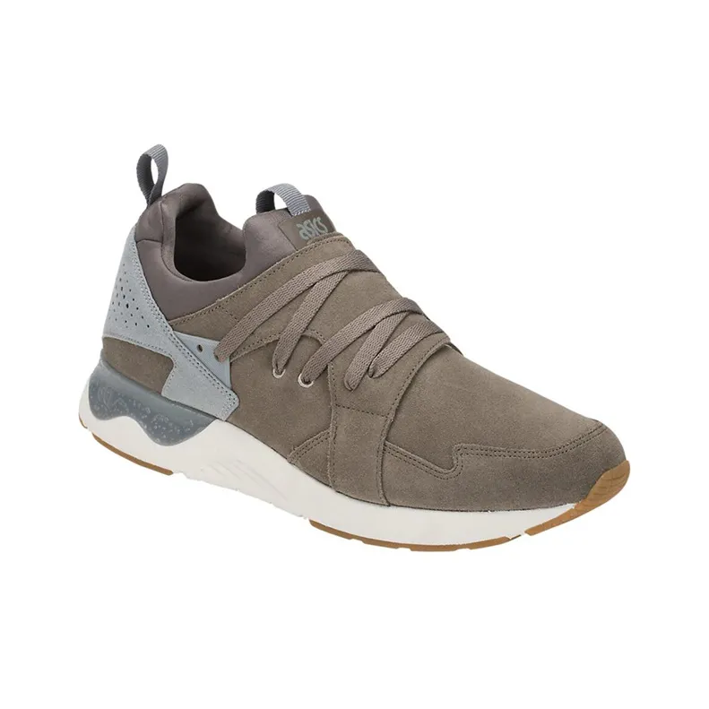 Asics Gel-Lyte 5 Sanze Tr Anti-Slip And Wear-Resistant Breathable Low-Top Running Shoes Men's Brown Gray-2