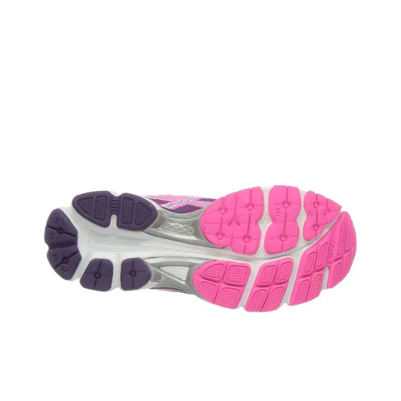 Asics Gel-Cumulus 15 Wear-Resistant Low-Top Running Shoes Women's Purple Pink-4