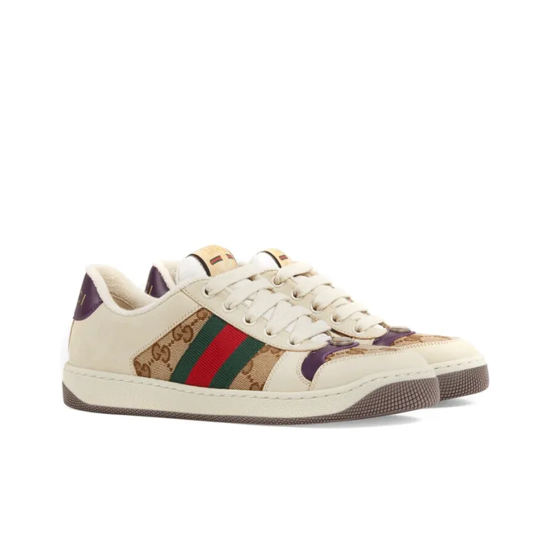 GUCCI Women's Screener 'GG Canvas Beige' Women's-1