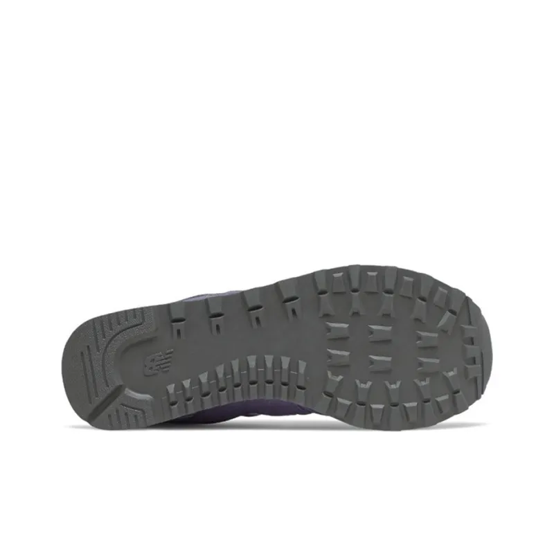 New Balance 574 For Grey/Purple Women's-3