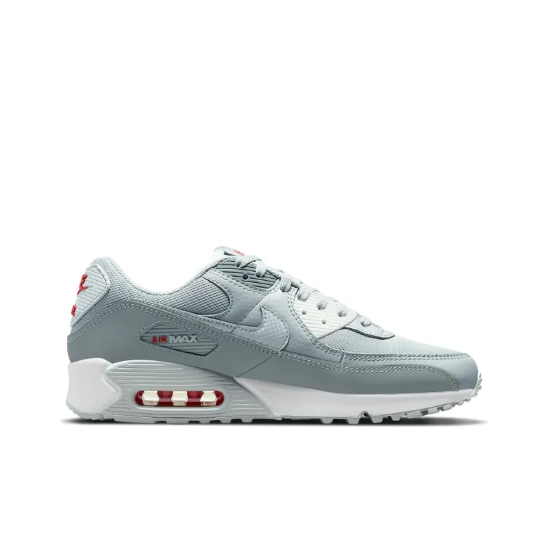 Nike Air Max 90 Grey Red-1