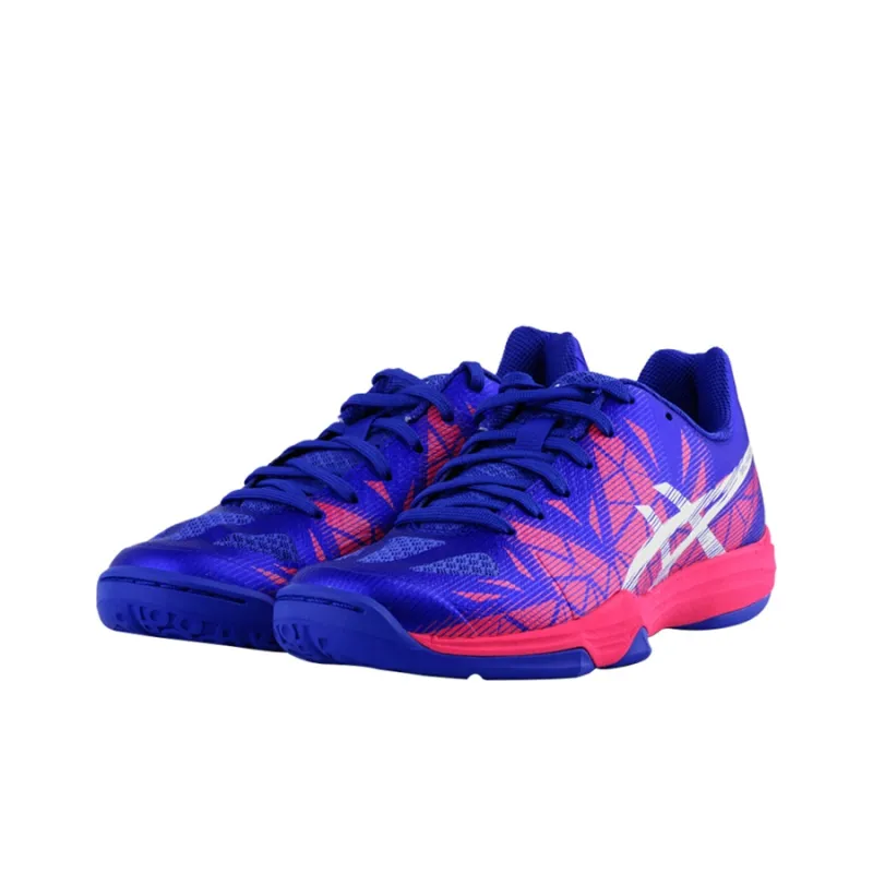 Asics Gel-Fastball Wear-Resistant Low-Top Running Shoes Women's Blue Purple-1