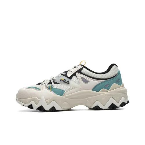 FILA Fellow 2 Euro Man 2 Cushioning Anti-Slip And Wear-Resistant Low-Top Casual Shoes Men's Vanilla Ice Beige