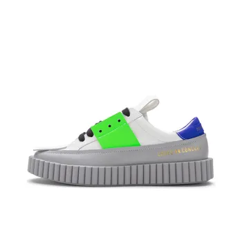 CHOCO CONCERT Stylish Skateboarding Shoes Unisex Neon White