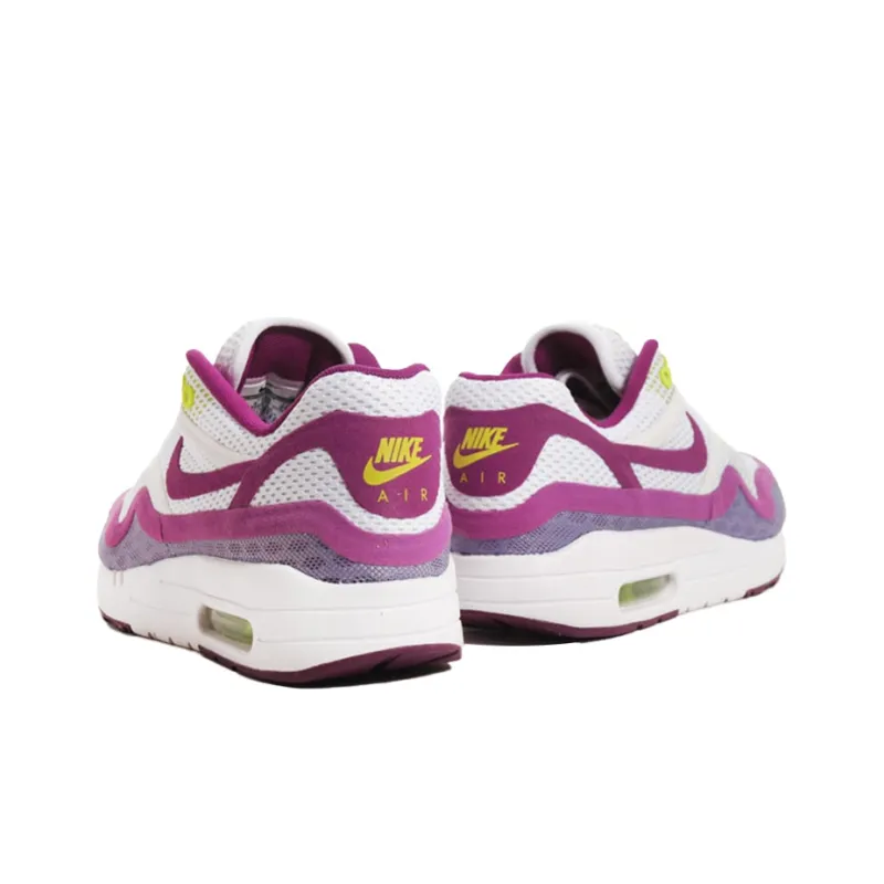 Nike Air Max 1 Br White Bright Grape Venom Green Women's-2