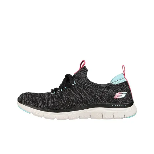 Skechers Flex Appeal 4.0 Running Shoes Women's Low-Top Black/Blue