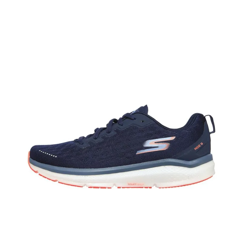 Skechers GO RUN Ride 9 Low-Top Running Shoes Women's Marine Blue-0