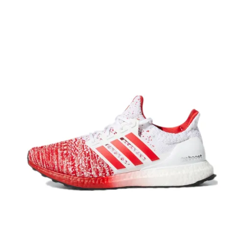 Adidas ULT Wear-resistant Non-slip And Breathable Low-Top Running Shoes Men's White Red
