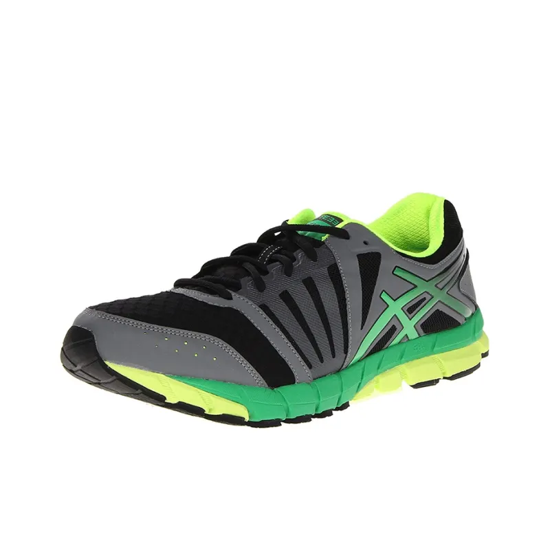 Asics Gel-Lyte 33 2 Wear-resistant And Lightweight Low-Top Running Shoes Men's Black Green-2
