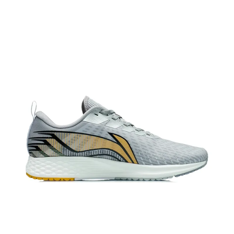 LiNing Red Hare 1 Anti-Slip And Wear-Resistant Lightweight Low-Top Running Shoes Men's Gray Black-1