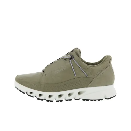 Ecco Multi-Vent Casual Shoes Women's Low-Top Green
