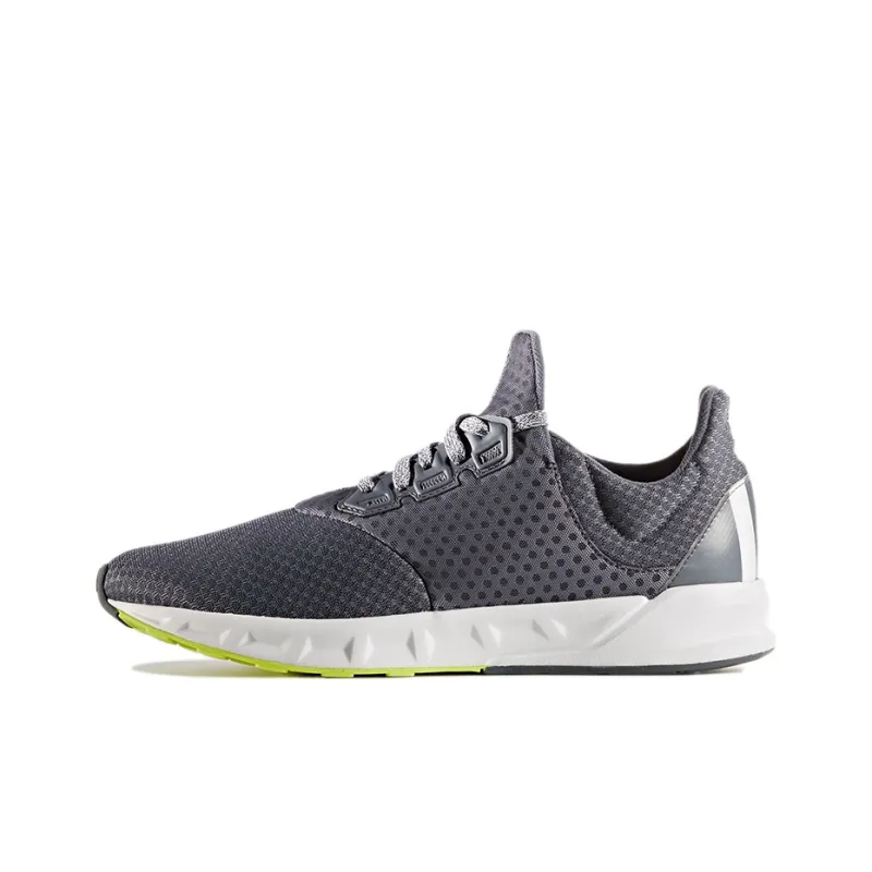 Adidas Falcon Elite 5 Wear-Resistant Low-Top Running Shoes Men's Gray White-0
