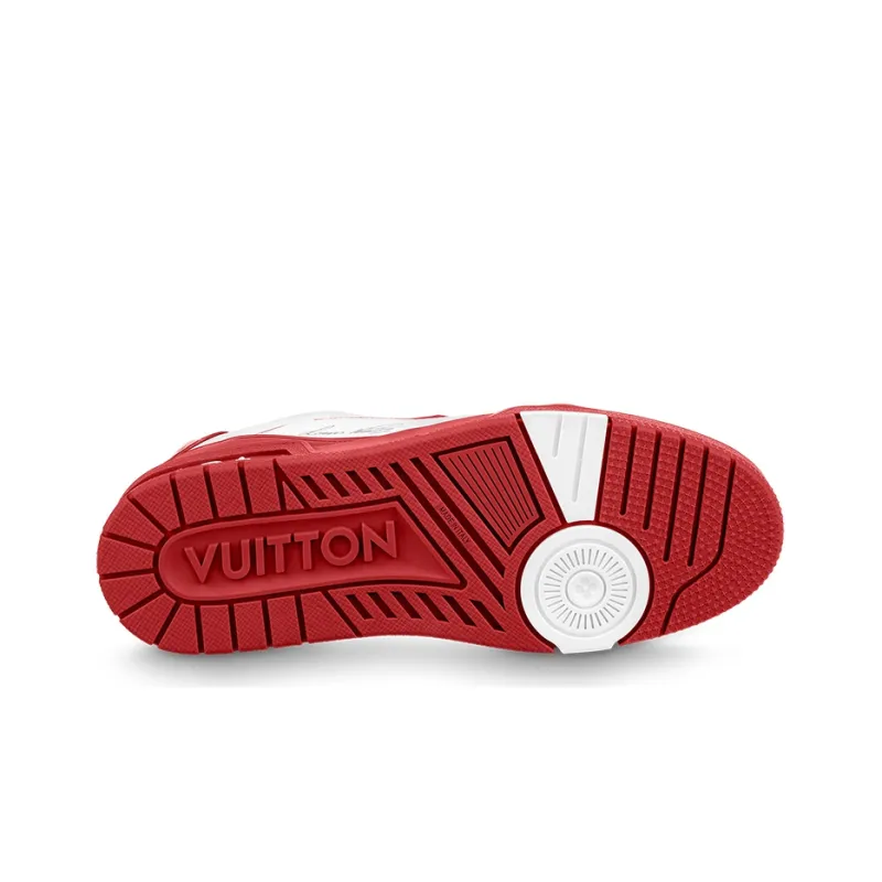 LOUIS VUITTON Trainers 'Red White'-3