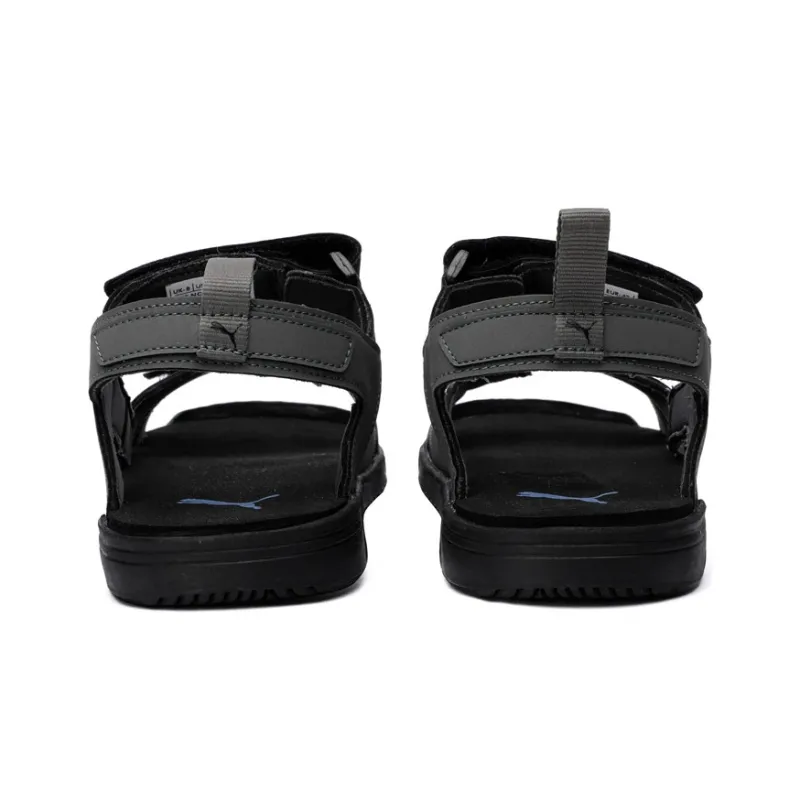 PUMA Zeal Beach Sandals Unisex Gray/Black-2
