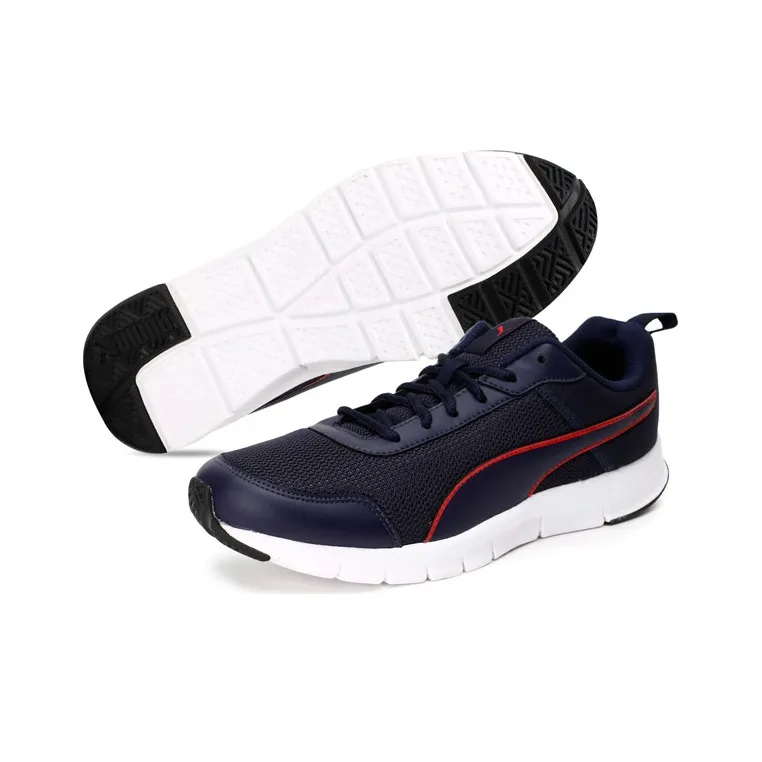 PUMA Dazzler Running Shoes Men Low-Top Blue/Red-2