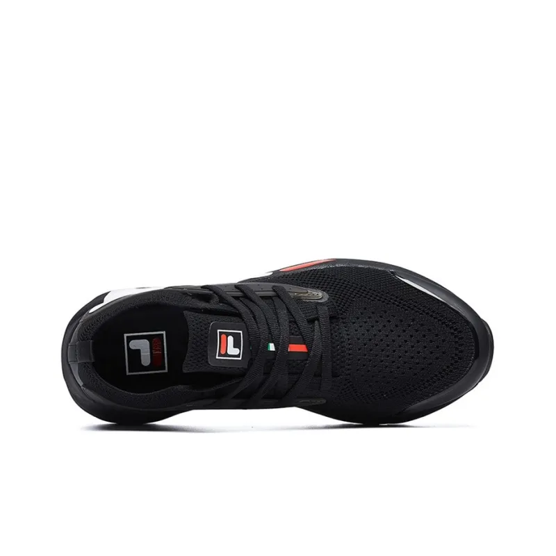 FILA Mind One 2.0 Low Black/White/Red Women's-3