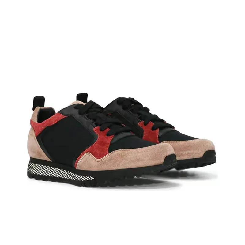 GUCCI Cushioning Anti-Slip Wear-Resistant Breathability Low-Top Sports Casual Shoes Men's Tea Brown-2
