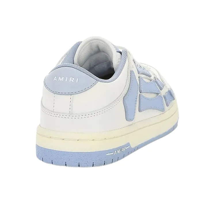 AMIRI Women's Skel Top Low 'White Lilac'-3