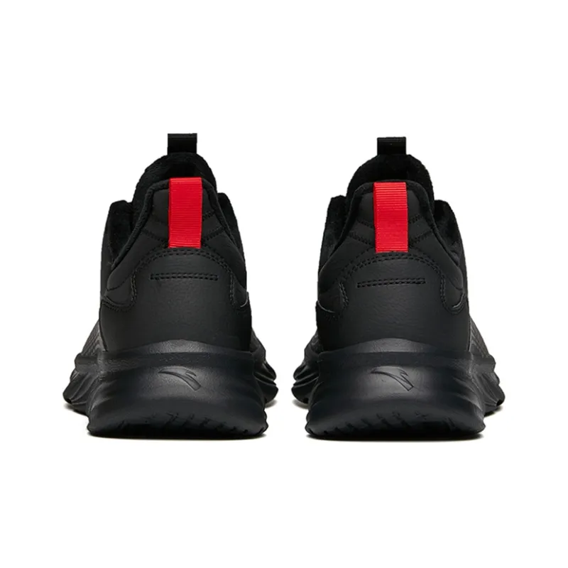 Anta Running Collection Cushioned Slip-Resistant Abrasion-Resistant Low-Top Running Shoes Men's Black-2