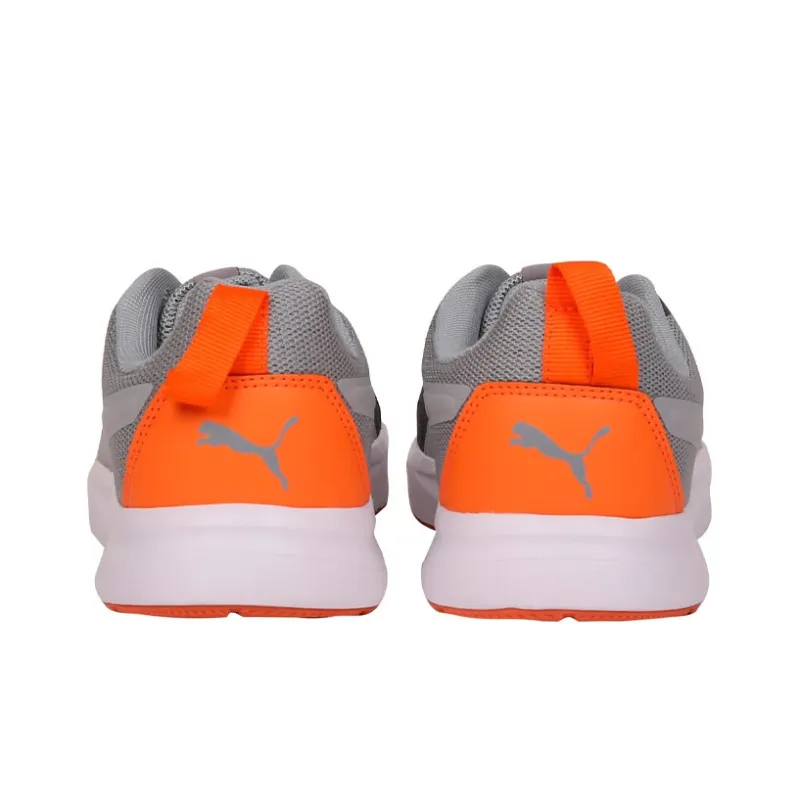 PUMA Breakout Idp Low-Top Running Shoes Men's Gray Orange-3