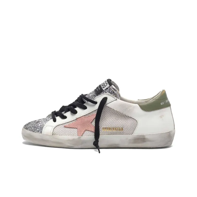 Golden Goose Super Star Skateboard Shoes Women's Low Top White-0