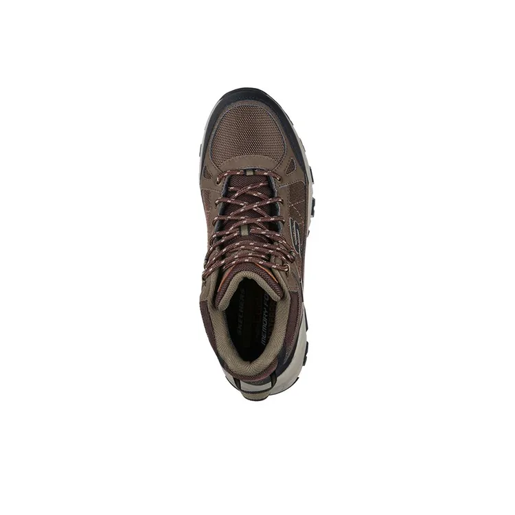 Skechers Relaxed Fit Selmen Melano Anti Slip Wear Resistant Outdoor Shoes Men's Brown-3
