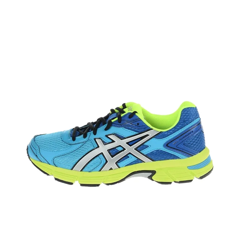 Asics Gel-Pursuit 2 Wear-Resistant Low-Top Running Shoes Men's Blue Silver-0