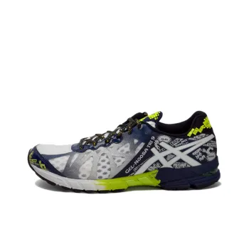 Asics Gel-Noosa Tri 9 Breathable Low-Top Running Shoes Men's Gray Blue White