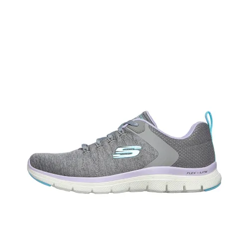 Skechers Flex Appeal 4.0 Running Shoes Women's Low-Top Gray/Purple