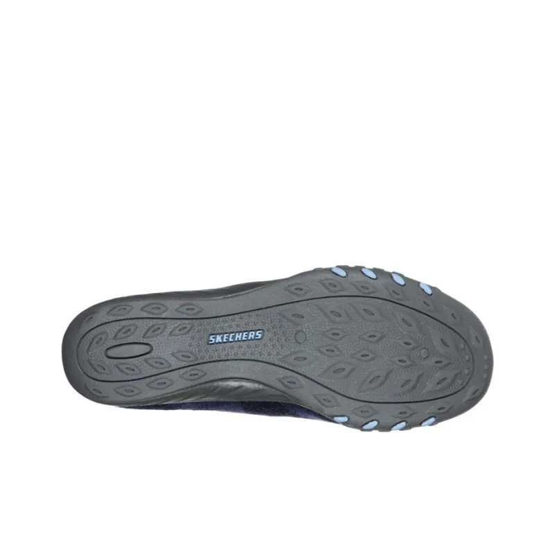 Skechers Breathe-Easy Casual Shoes Women's Low-Top Marine Blue-4
