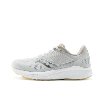Saucony Guide 14 Abrasion Resistant Breathable Support Low Top Running Shoes Women's Beige Gray