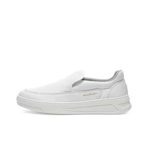 Acne Studios Running Shoes Men Low-Top White